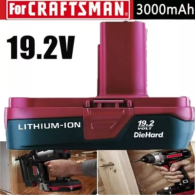 Pack 19.2Volt For Craftsman Battery C3 DieHard 130279005 11376 130279003 11375 • $16.99