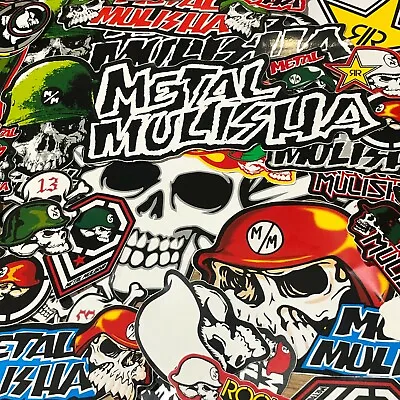 100 Metal Mulisha Sticker Decal Motocross Motorcycle Car ATV Racing Bike Helmet • $16.49