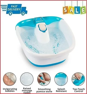 X Large Feet Foot Spa Bath Massager Heat Soaker Massage Bubble Roller Deep Soak • $33.99