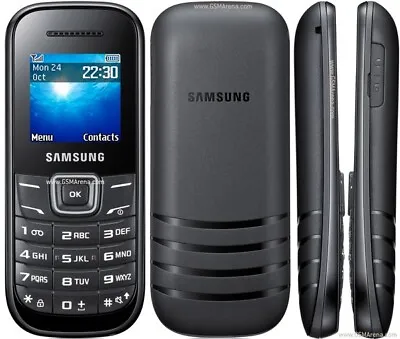 Samsung GT-E1200i  - E1200 Black (Unlocked) Mobile Phone Fully Tested • £15.99