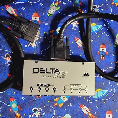 M-audio Delta Series Break Out Box With W/ Thick Conductive Computer Cord • $19.99