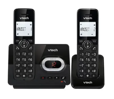 VTech Phone CS2051 Twin Digital Cordless Home Telephone Caller ID DECT • £19.95