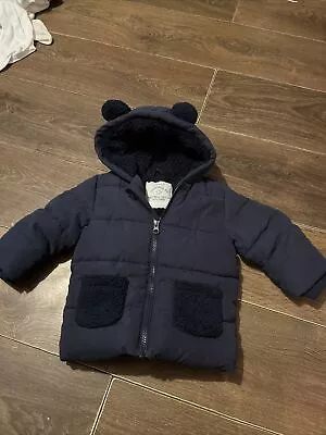 Baby Boys Coat Age 9-12 Months ^* • £5