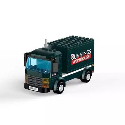 Bunnings Warehouse Building Blocks Truck Model Toy Figure For Kids • $35