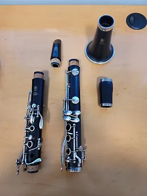 Yamaha YCL-450 Wood Bb Clarinet With Silver Plated Keys  • $910