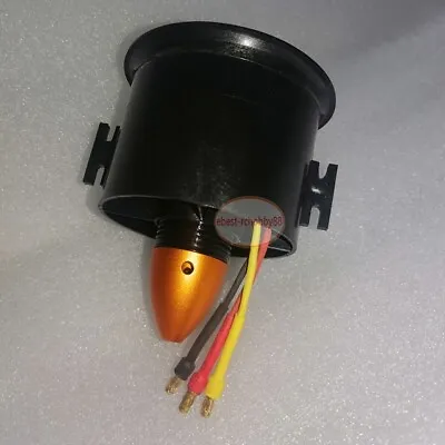 Good 70mm 6- Blade Fan Duct With 3000KV Motor Brushless For RC Jet EDF Air Plane • $35.99