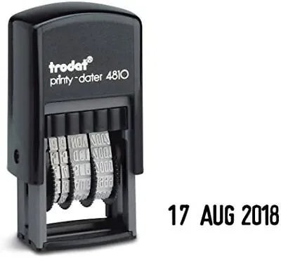 NEW 4810 Self Inking Printy Dater Stamp A Self Inking Date Stamp Whi Best Selle • £17.09