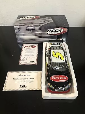 Mark Martin Autographed 1:24 Scale Diecast Delphi 1 Of 205 W/ COA #5 Nascar • $99.99