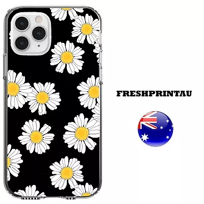 Case Cover Silicone Cute Flowers Floral Daisy White Modern Pattern Roses Tulips • $17.95