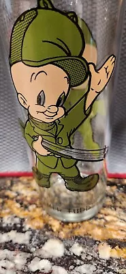 Vintage 1973 Elmer Fudd Looney Tunes Pepsi Glass 8A • $4.99