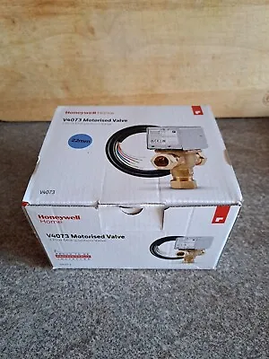 Honeywell V4073A1039/U 22 Mm Mid Position Valve - Gold/Silver • £90