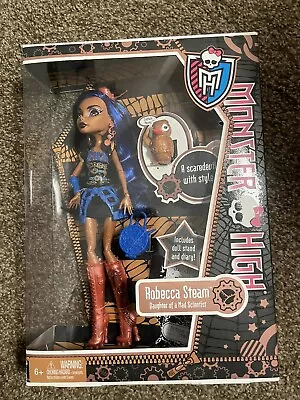 Monster High Robecca Steam Daughter Of A Mad  Scientist New • $175