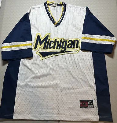 Michigan Wolverines Hockey Jersey Weekend Sports Football Size 3XL / XXXL • $39.95