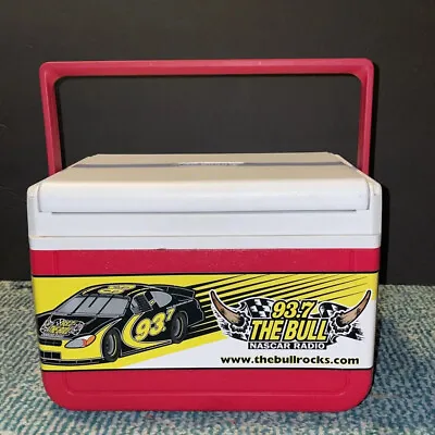 Vintage! Coleman 5Quart 93.7 The Bull NASCAR Radio Cooler (small) • $19.99