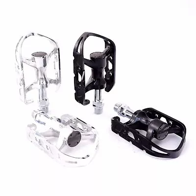 MKS AR-2 Pedals Classic Road Bike Fixed Gear Track 9/16 Pedal Silver/Black • $25.90