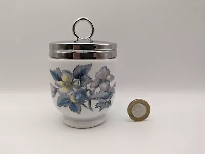 Royal Worcester King Size Egg Coddler -  Woodland  Pattern 1950-83 Mark • £10.95