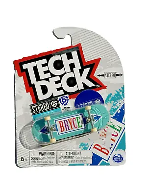 Tech Deck STEREO Bryce Fingerboard Skateboard - New • $13.99