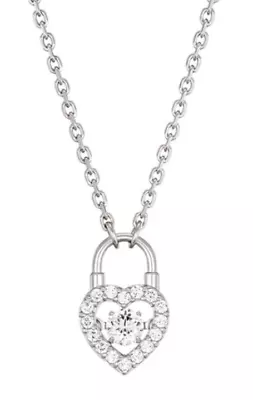 J.Estina MIOELLO Necklace JJMENQ2BF615SW420 Silver 925 Cubic Zirconia • $139.99