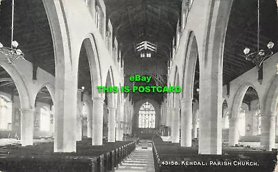 R597985 43158. Kendal. Parish Church. Grano Series. Photochrom • £7.99