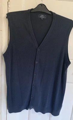 £9.50 • Buy ATLANTiC BAY SUPER SOFT  MENS NAVY WAiSTCOAT,SiZE XXL,BRAND NEW.