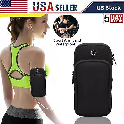 Sports Armband Running Waterproof Gym Phone Holder Pouch Case Bag For Cell Phone • $6.99