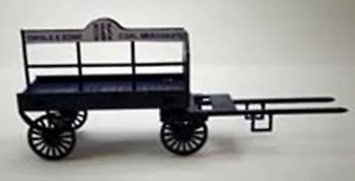 95736 Horse Drawn Coal Wagon Laser Cut Kit Oo Model Railways Suit Hornby Etc • $13.21