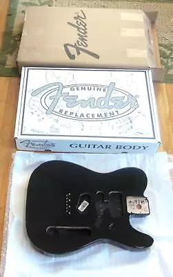 Fender® MIM SSH Deluxe Telecaster Black Alder Body~Contoured Heel~4.8 Lbs~New • $349.99