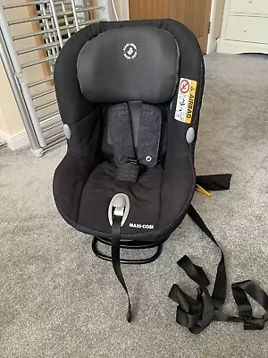 MAXI-COSI MiloFix Car Seat ISOFIX Group 0+/1 Birth Up To 4Y Black • £60