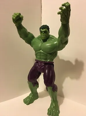 Large The Hulk 11.5” Toy Hasbro Poseable Action Figure 2013 Marvel Titan Hero • £8.95