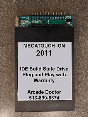 Megatouch ION 2011 IDE SSD Solid State Hard Drive Replacement - Merit Evo Aurora • $64.99