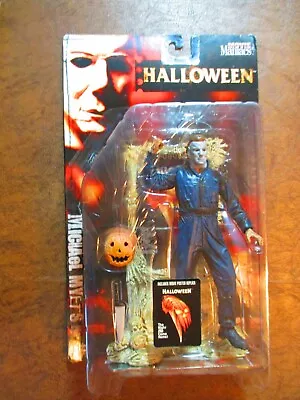 Movie Maniacs 2 Halloween Michael Myers W/Poster (McFarlane Toys 1999) • $45.99