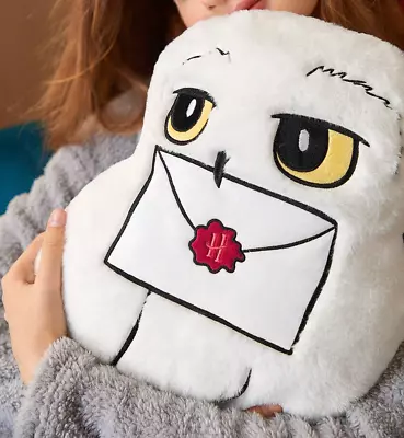 Harry Potter Hedwig Owl White Plush Pillow • $26.37