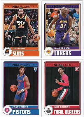 2023/24 Panini Nba Hoops - 'base Tribute' Cards - Choose Your Card • $2.50