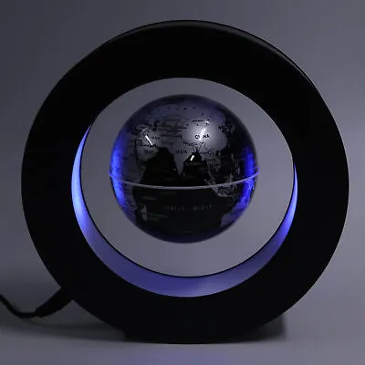 Magnetic Levitation Globe Magnetic Floating Globe World Map Ornament Decor New • £25.24
