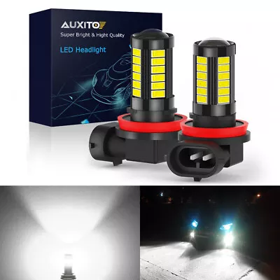 2x H11 H16 H8 LED Fog Driving Light 6000K Super Bright Bulbs 2000LM Error Free • $12.99