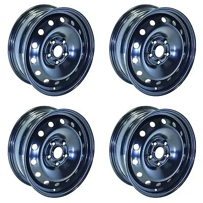 NEW Set Of 4 Wheels 16in Black Fits Audi Volkswagen OEM Level Rims • $300.66