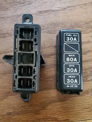 MAIN FUSE BOX 80 AMP 30 AMP MAZDA B2600i 2wd & 4x4 88-93 USED NICE • $99.99