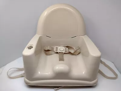 Vintage Safety First 1st Booster Seat W/ Straps Adjustable Height Dorel Brown • $22.49