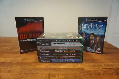 GameCube Games Bundle Enter The Matrix Die Hard Vendetta Tony Hawk 4 Ex. Con PAL • £60