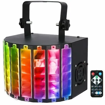 Mini Led 9 Colors Derby Laser Light Stage Lights DJ Party Home Xmas DMX Remote • $64