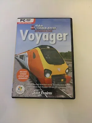 Voyager - Rail Simulator Expansion Pack - PC DVD - Train - Video Games PC (2008) • £5.99