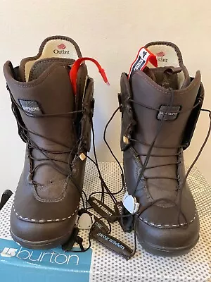 Women's 6.5 Burton Supreme Snowboarding Boots Mocha/Chrome 2006 B6148201H • $149.95