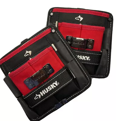 Husky Tool Belt 7 In. 3 Pocket Tape Heavy Duty Water Resistant  Storage (2) • $39.99