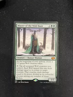 1x Master Of The Wild Hunt - Jumpstart 2022 - Near Mint English - MTG! • $3.20