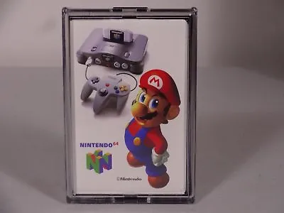 $75 • Buy N64 Vintage Nintendo Playing Cards Promo Display Rare Mario Zelda