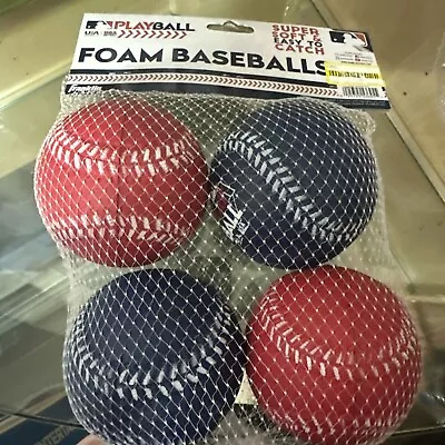 NEW! Franklin Sports Oversized Foam Baseballs Softballs Soft Easy To Catch Ball • $9.99