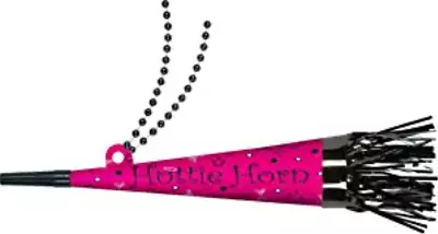 Bachelorette / Hens Night Party Supplies Bead Necklace W/Hottie Horn (Pk.6) • $14.95