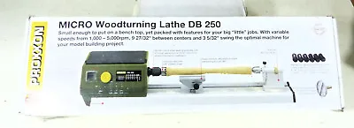 PROXXON MICRO Woodturning Lathe DB 250 #37020 • $341.83