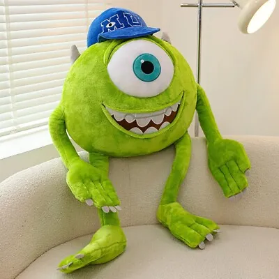 Michael Wazowski Plush Doll Monsters University Mike Mr.Q Figure Stuffed Toy • $19.50