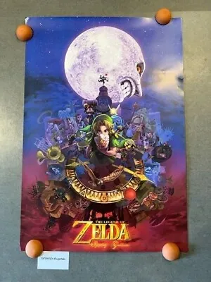 $82 • Buy Legend Of Zelda Majora's Mask Symphony Of Goddesses Nintendo Poster, Rare